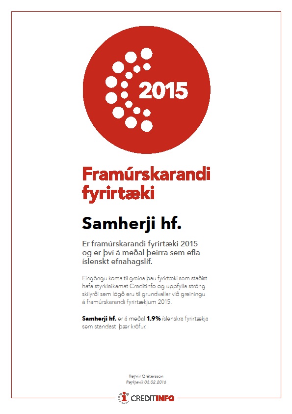 Samherji_framurskarandi_stadfesting