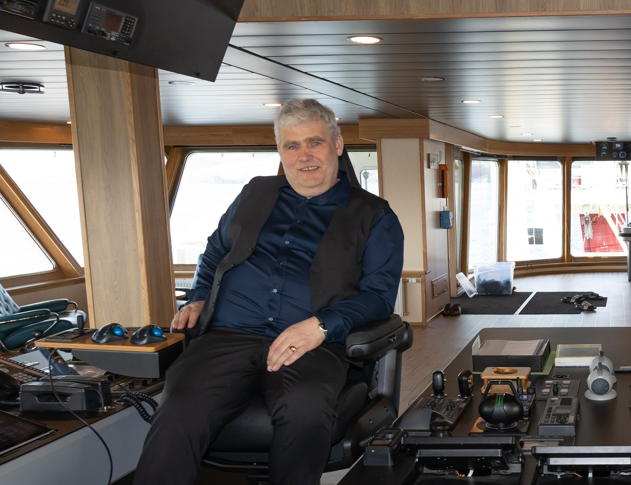 Guðmundur Þ. Jónsson skipstjóri á Vilhelm Þorsteinssyni EA 11