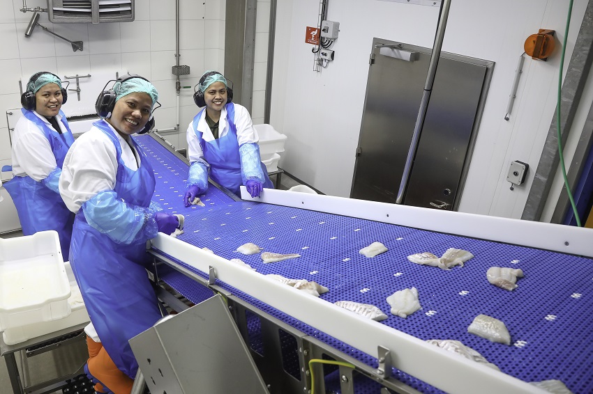 Samherji's whitefish plant in Akureyri / photo samherji.is