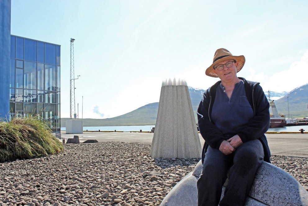 Brynhildur Þórarinsdóttir listakona / myndir Þórhallur Jónsson/samherji.is
