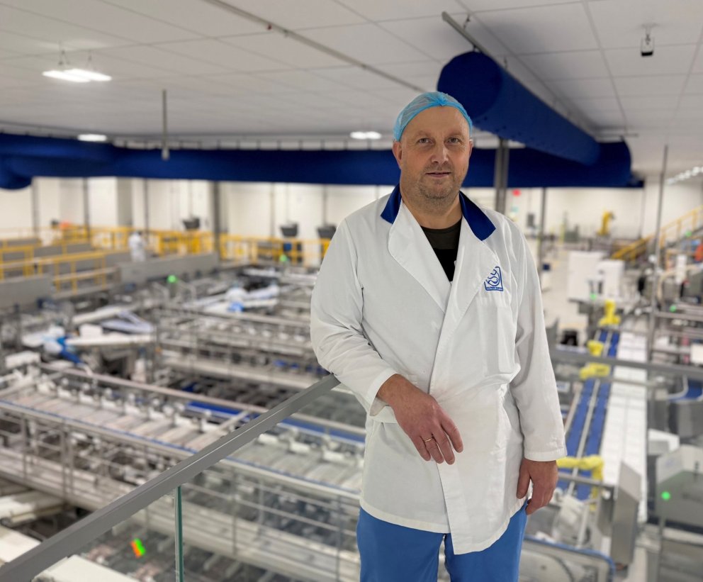 Hjalti Hjaltason verkstjóri hjá Samherja á Dalvík.