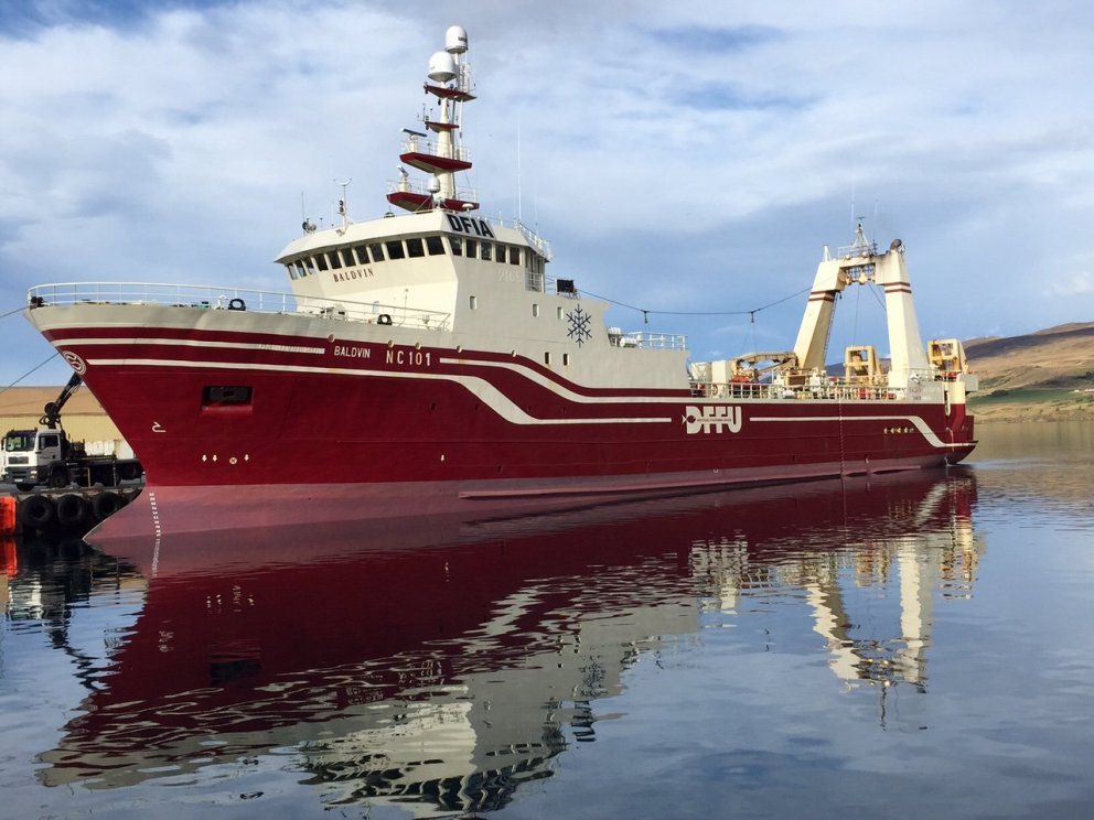 Nafnið Baldvin úr skipastóli Samherja