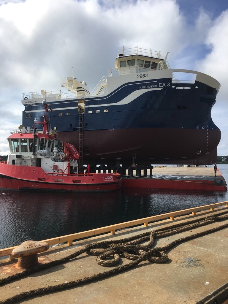 Nýr togari sjósettur í dag