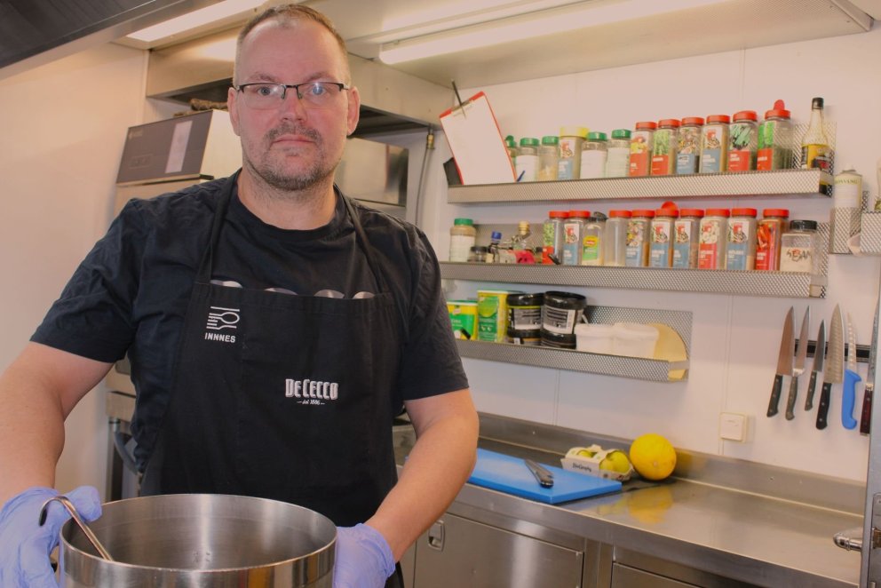 Gunnar Örn Sigfússon kokkur á Björgu EA 7 / Myndir: samherji.is/einkasöfn/Hörður Geirsson