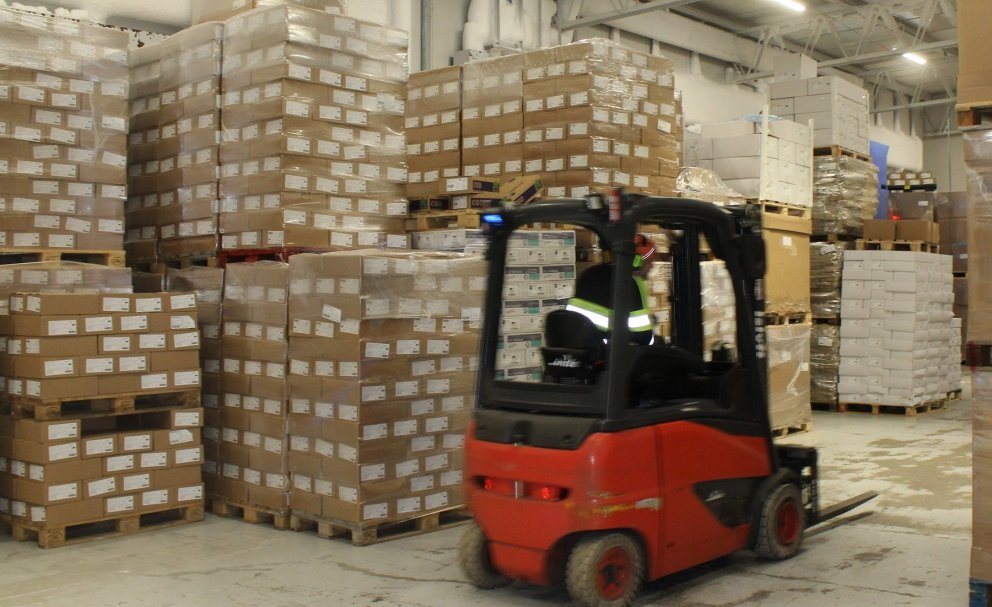 Frystigeymslur ÚA eru stórar og miklar/myndir samherji.is