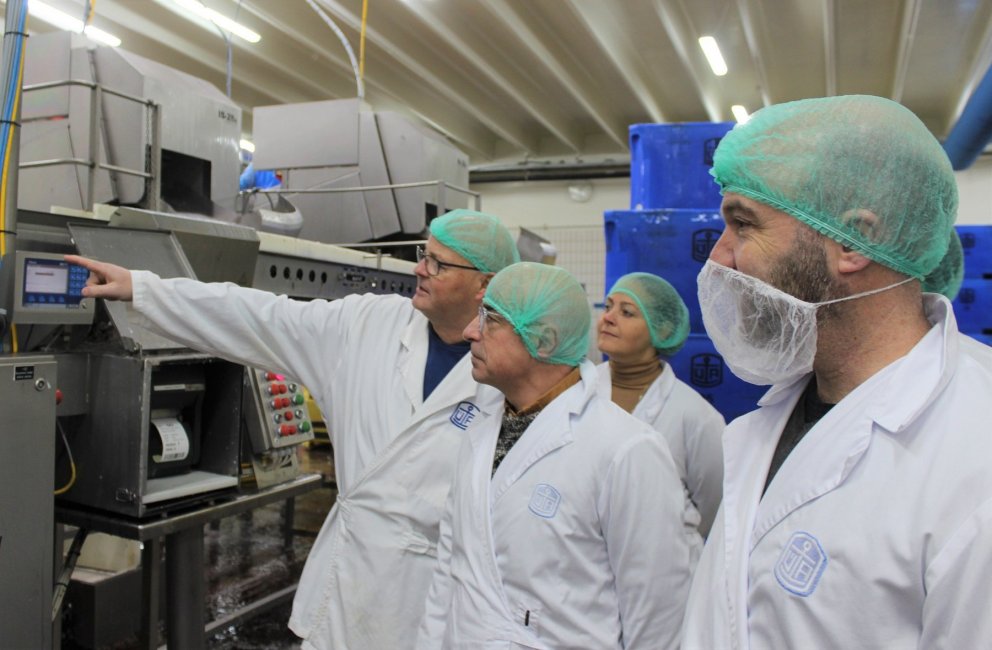 Ögmundur Knútsson fiskistofustjóri, Mark Schumacher meistaranemi, Dóróthea Jónsdóttir verkefnastjóri…