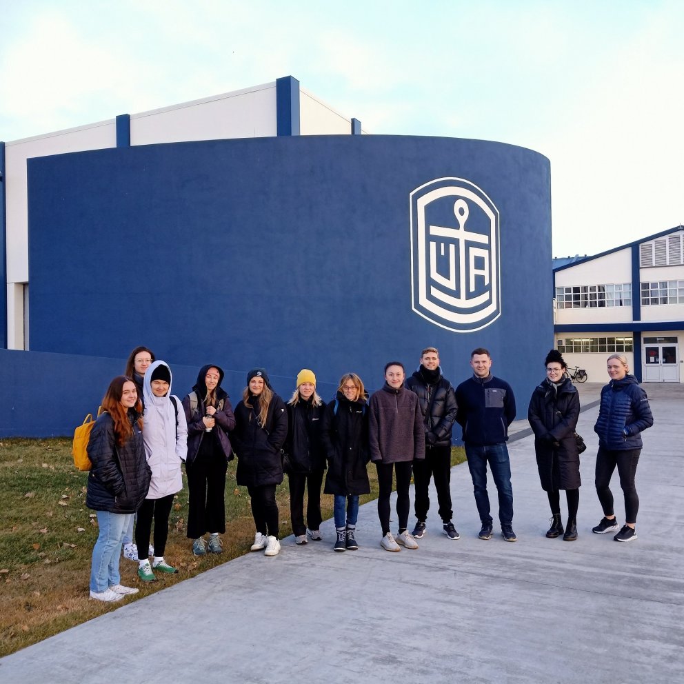 Meistaranemar við fiskvinnslu ÚA á Akureyri