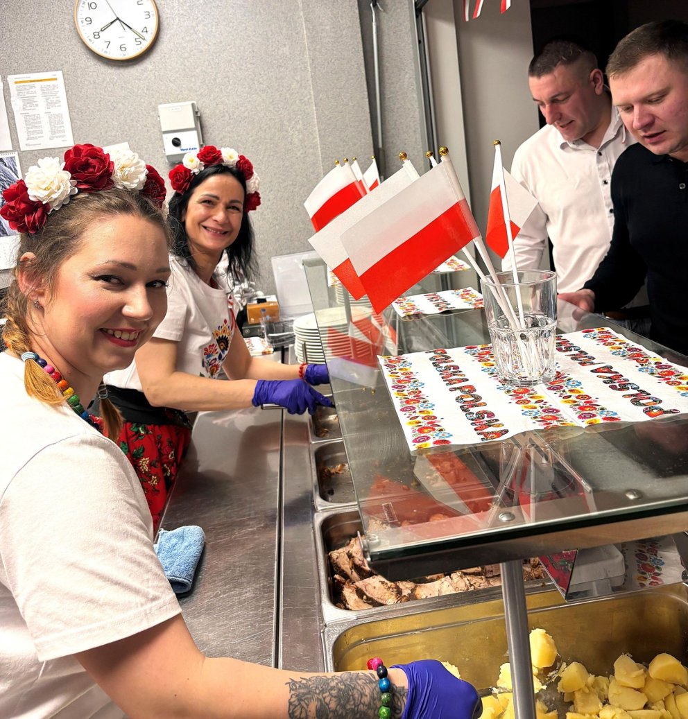 Um fjörutíu starfsmenn Samherja á Dalvík rekja uppruna sinn til Póllands / myndir: samherji.is