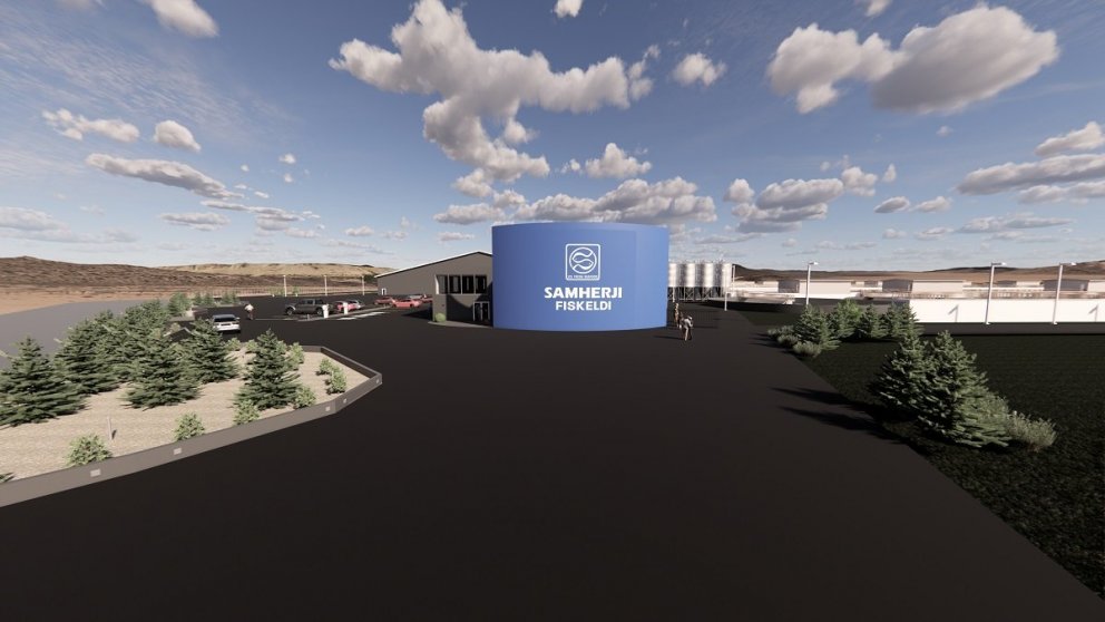 Áform um nýja fiskeldisstöð á Reykjanesi í myndum
