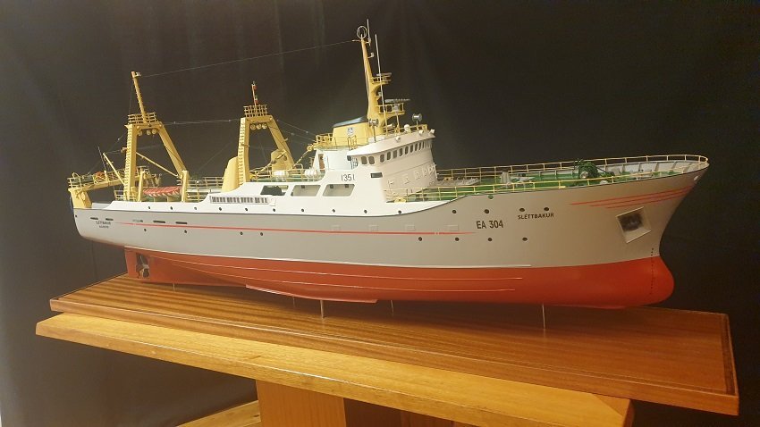 Systurskipin í einu líkani / mynd/Iðnaðarsafnið