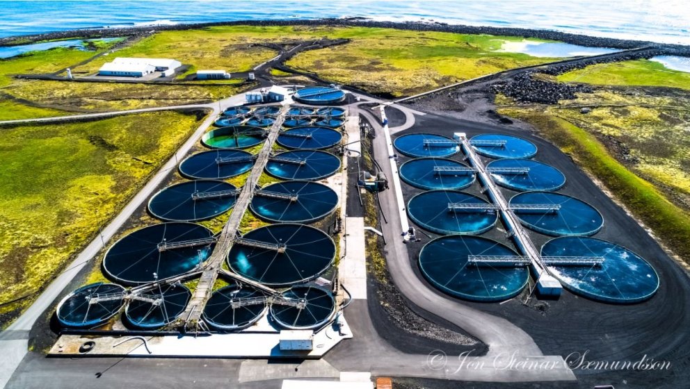 Stækkun fiskeldisstöðvarinnar á Stað við Grindavík opnuð