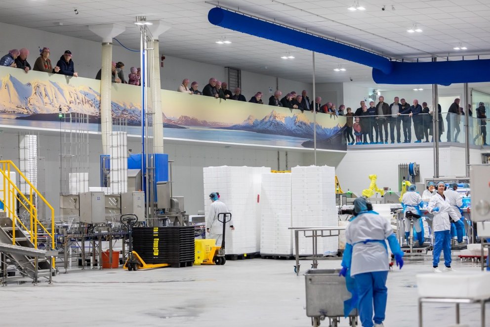 Margt að skoða í þessu glæsilega húsi/myndir Axel Þórhallsson/samherji.is