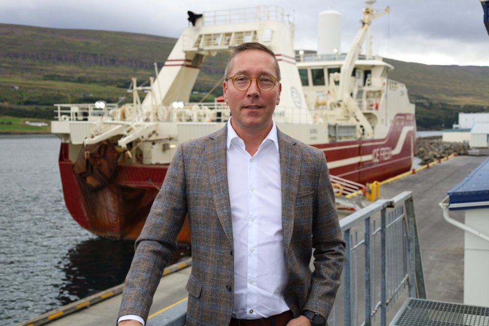 Þorvaldur Þóroddsson framkvæmdastjóri útgerðarsviðs Samherja/ mynd Sigurður Bogi Sævarsson/ samherji…