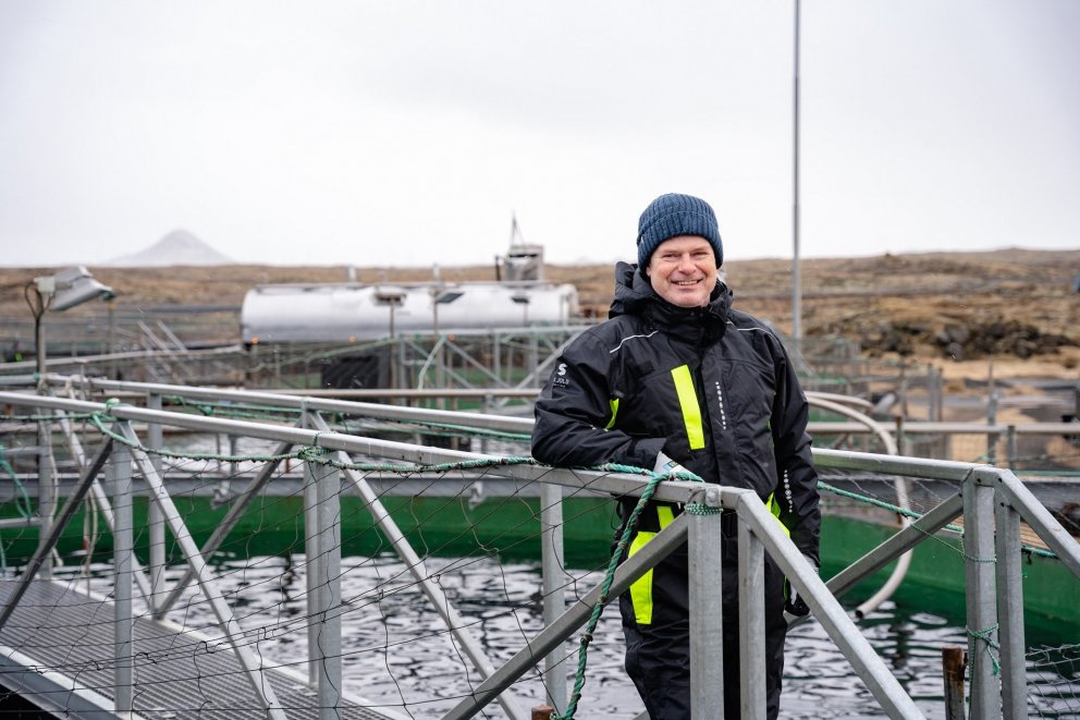 Vignir Stefánsson stöðvarstjóri / myndir: Sindri Swan/samherji.is