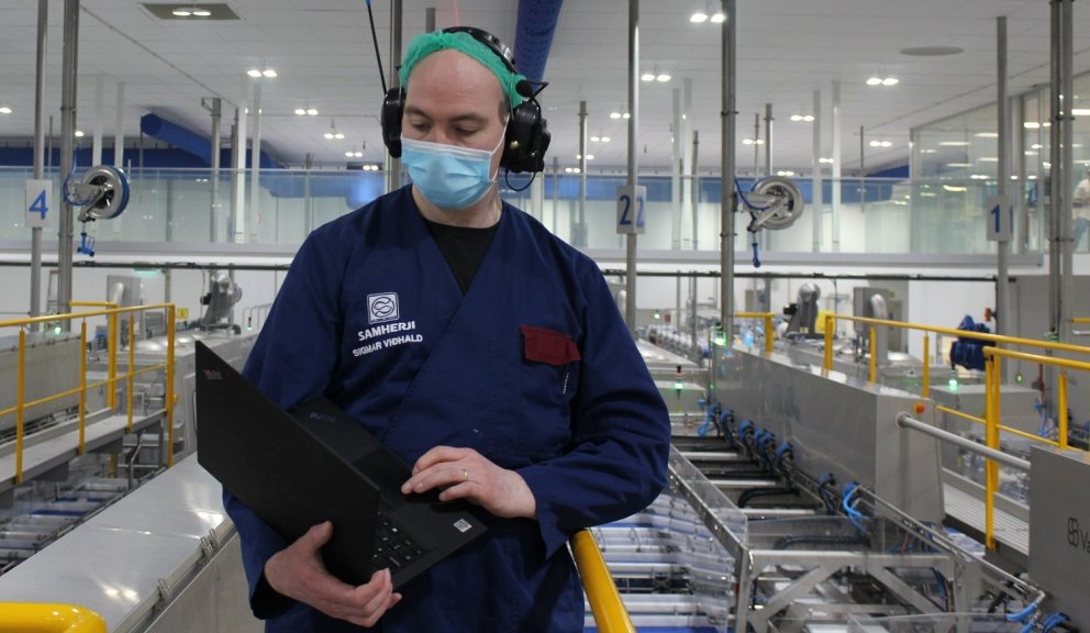 Sigmar Harðarson Völkumaður á Dalvík/myndir samherji.is